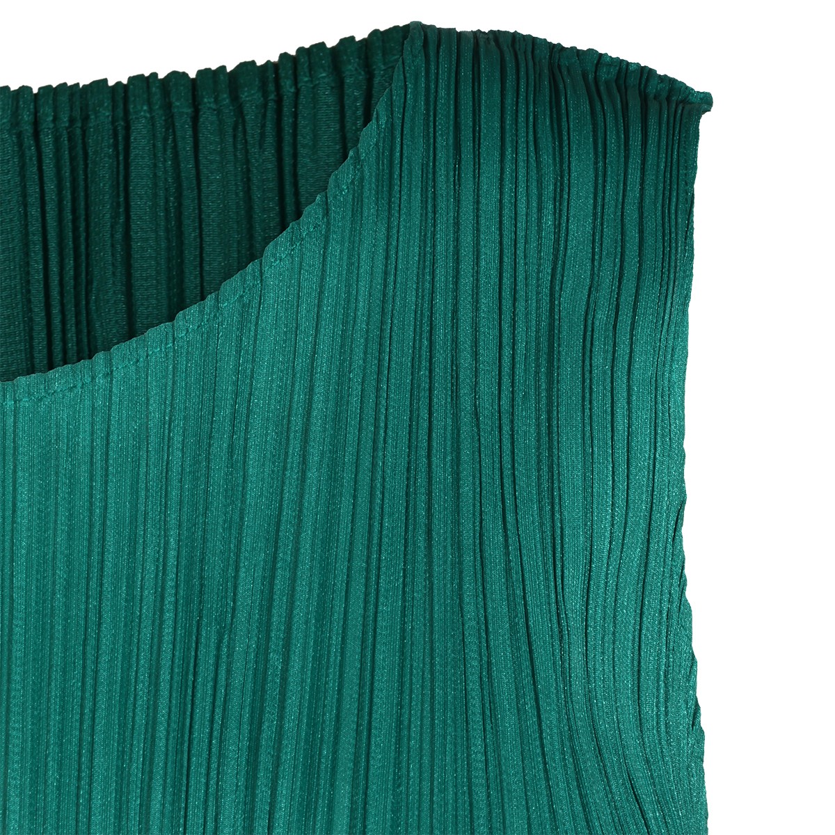FRESH GREEN PLEATED TOP