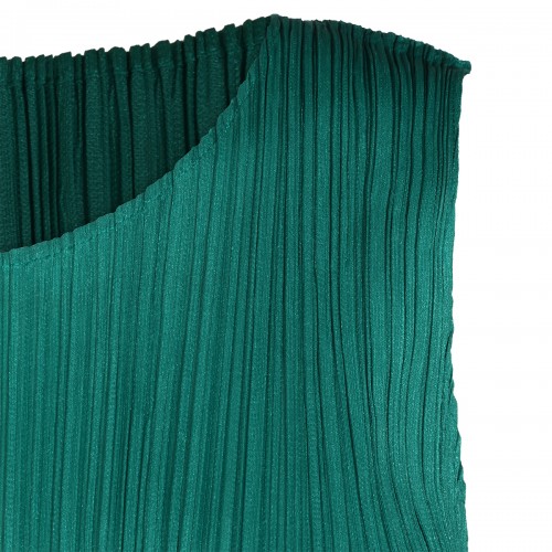 FRESH GREEN PLEATED TOP