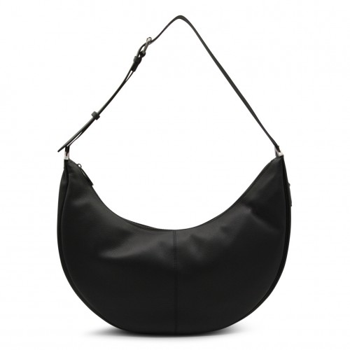 BLACK LEATHER MELON LARGE...