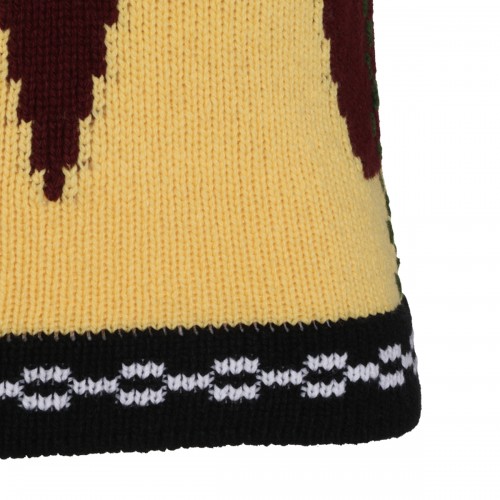 BORDEAUX WOOL VEST KNITWEAR
