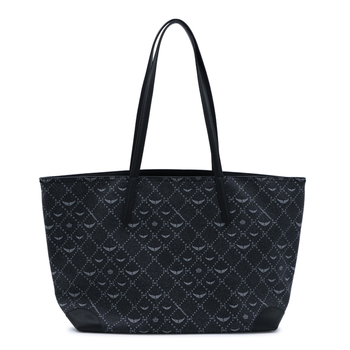 BLACK Z MONOGRAM TOTE