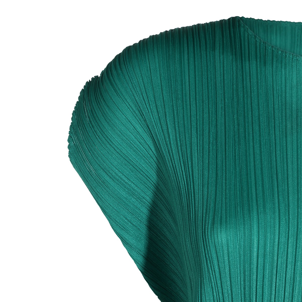 FRESH GREEN PLEATED MINI DRESS
