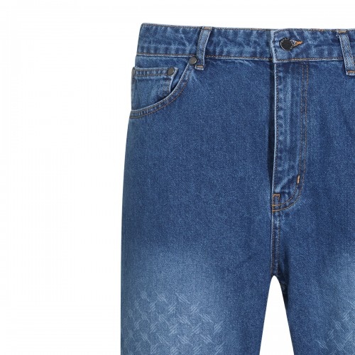 MID BLUE DENIM JEANS