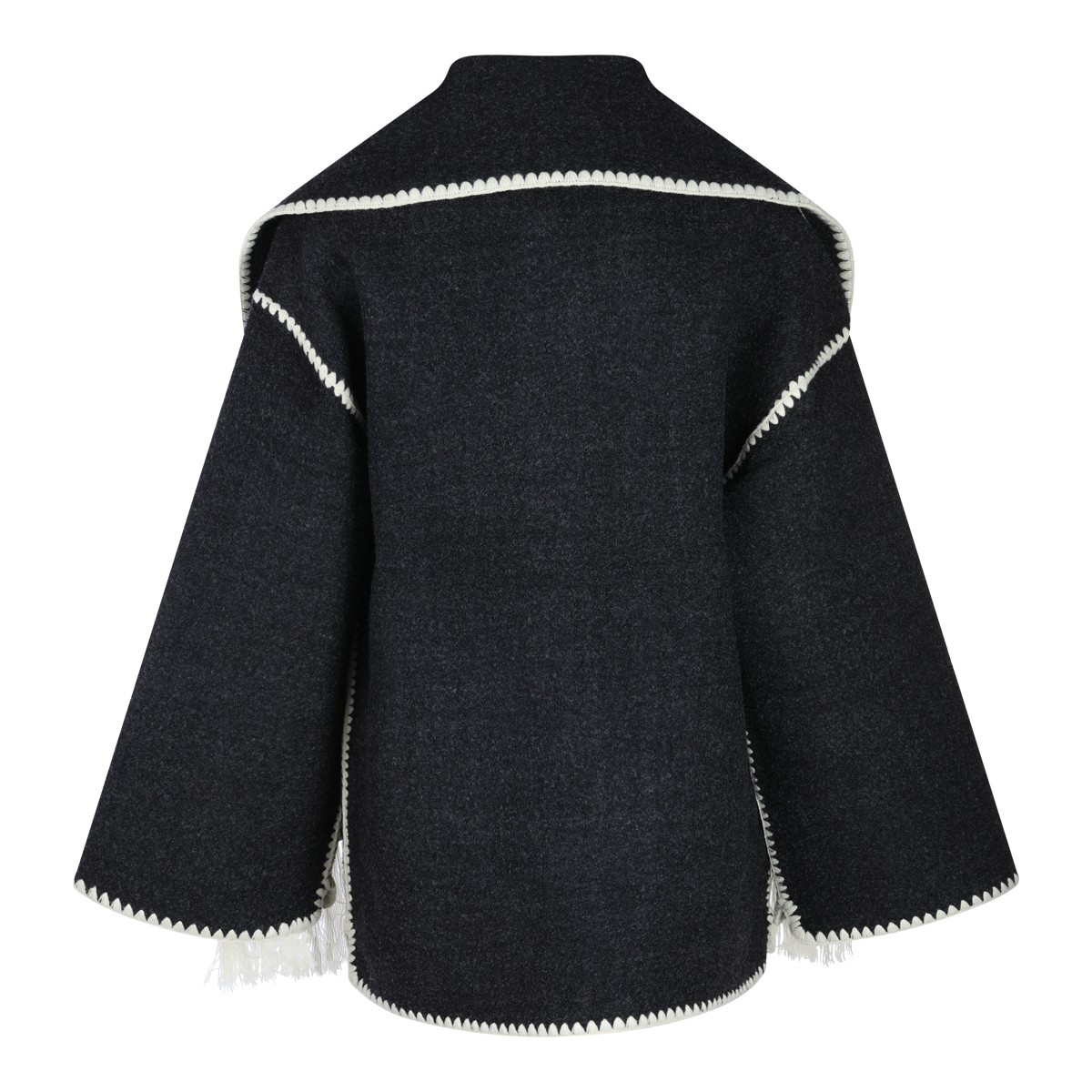 DARK GREY WOOL COAT
