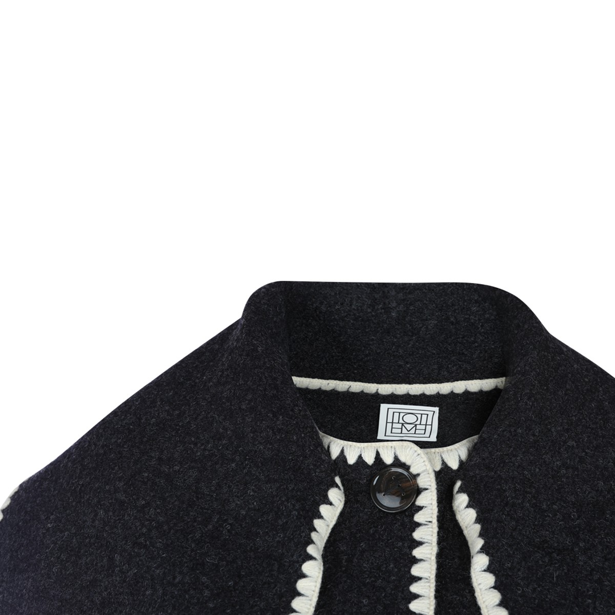 DARK GREY WOOL COAT