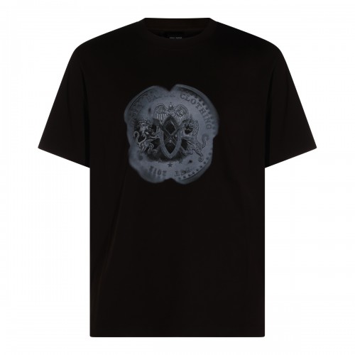 BLACK COTTON T-SHIRT