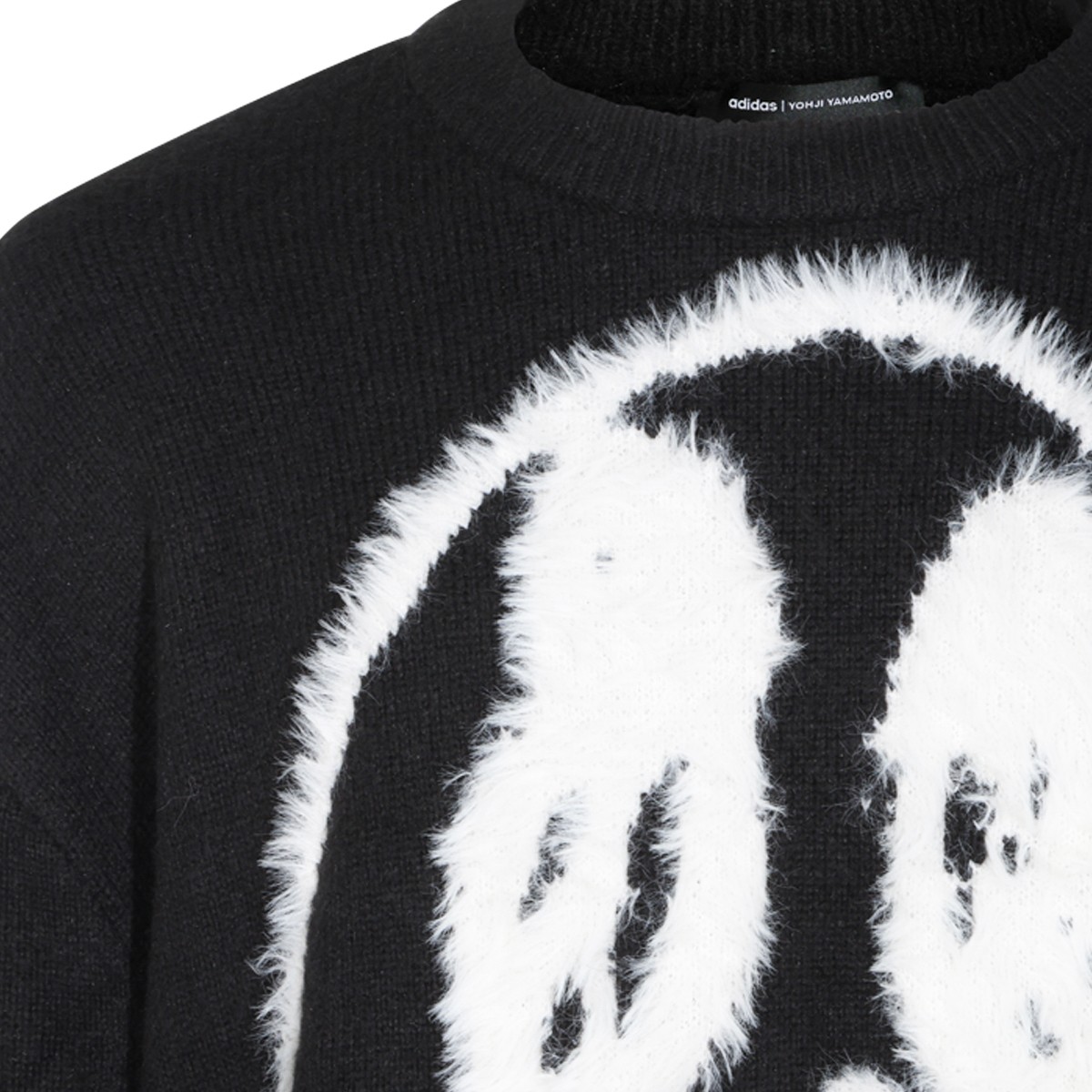 BLACK VISCOSE KNITWEAR