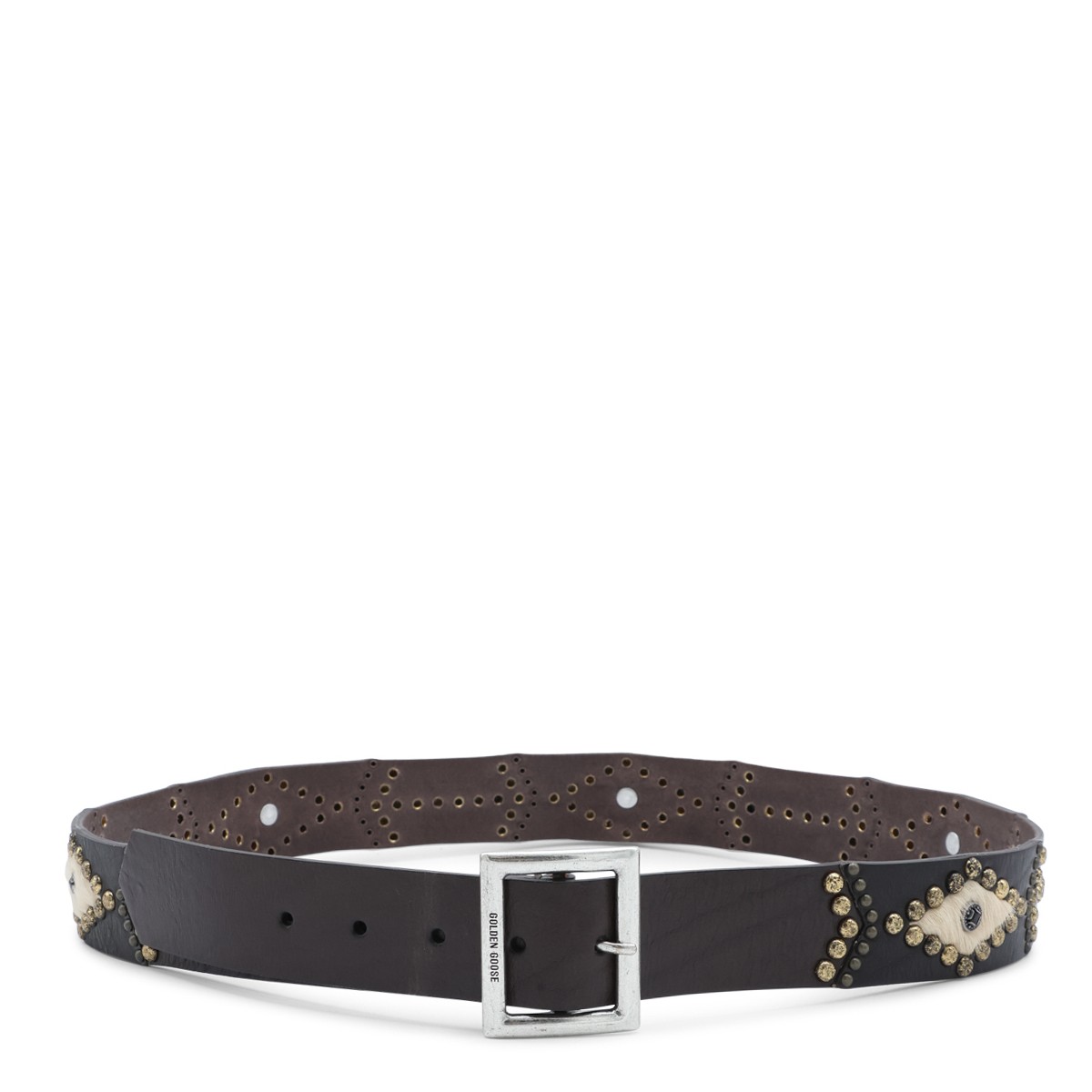 MAHOGANY LEATHER BELT