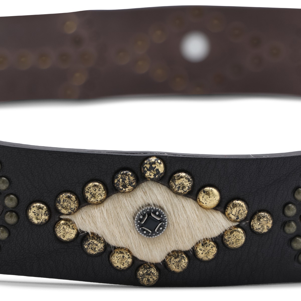 MAHOGANY LEATHER BELT