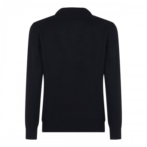 NAVY WOOL KNITWEAR 2