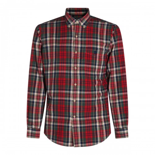 RED COTTON SHIRT