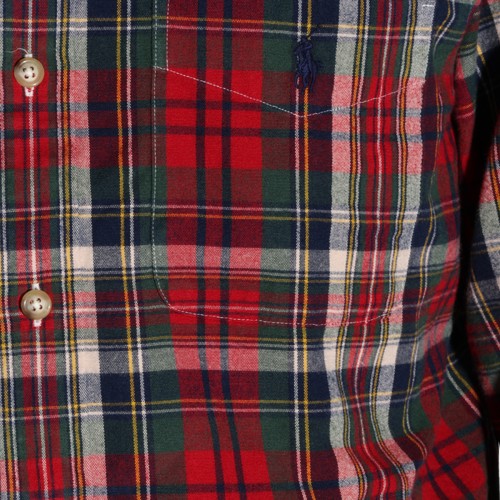 RED COTTON SHIRT