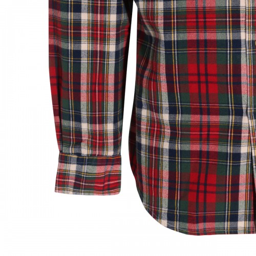 RED COTTON SHIRT