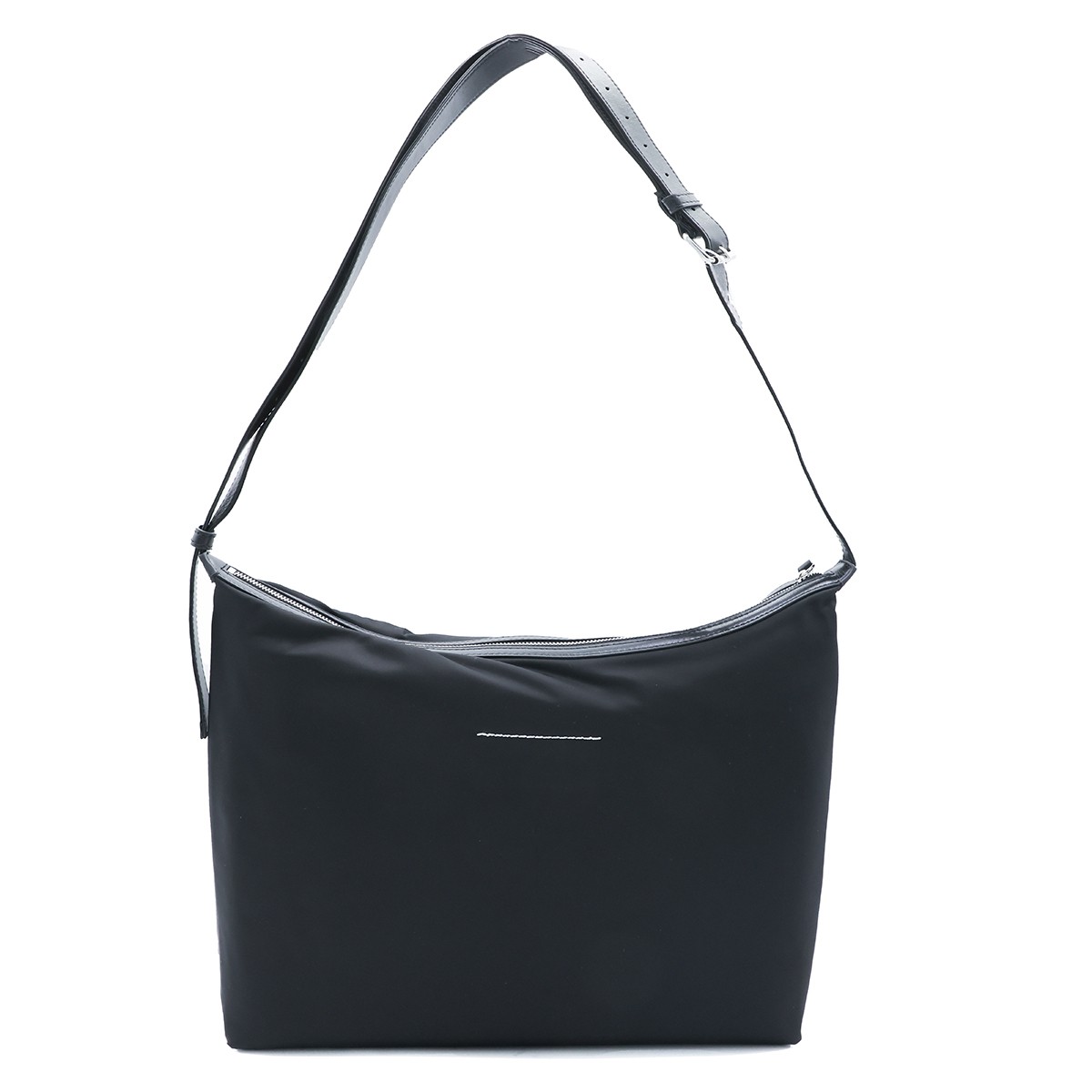 BLACK NYLON SHOULDER BAG