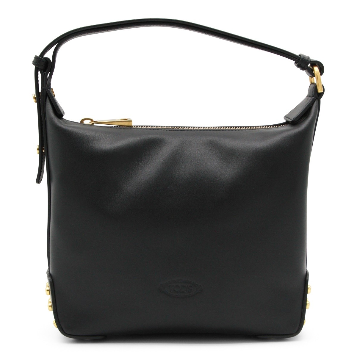 BLACK LEATHER METAL DOTS MINI...