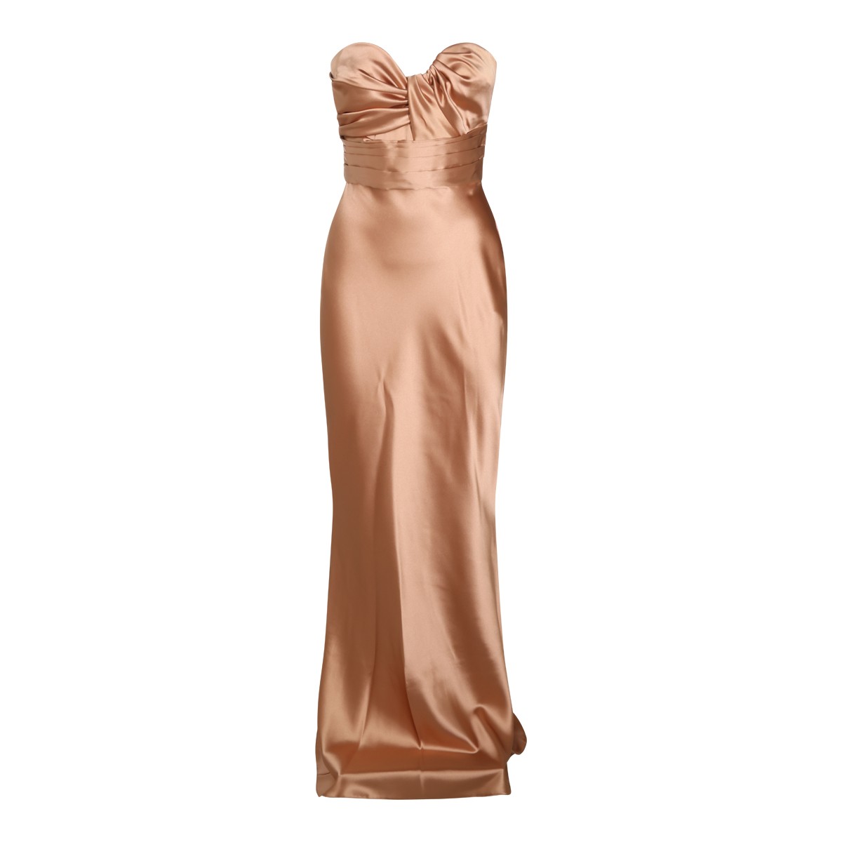 SUEDE LONG DRESS
