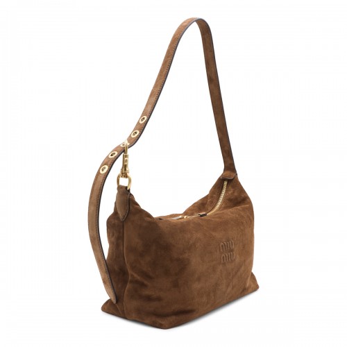 BROWN LEATHER SHOULDER BAG 2