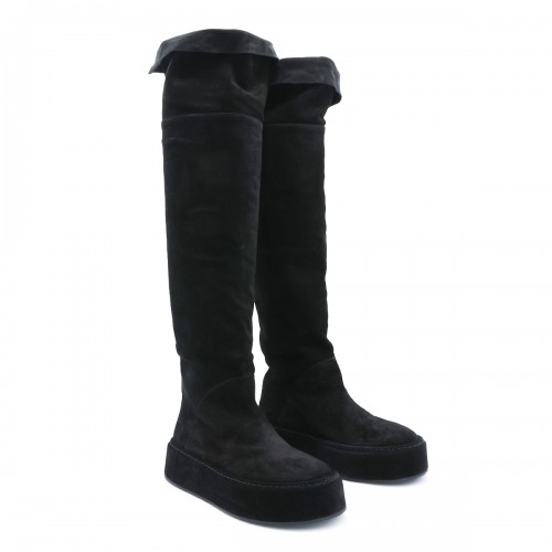 BLACK LEATHER CUISSARDS 2