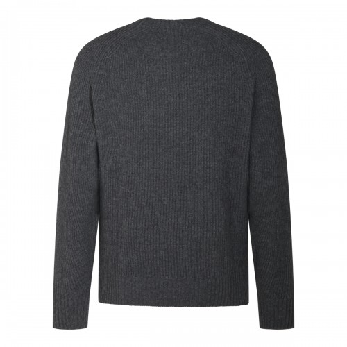 GREY WOOL KNITWEAR 2