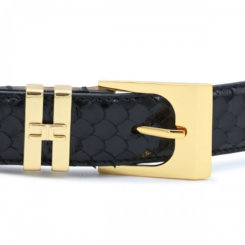 BLACK SLIM BELT 2
