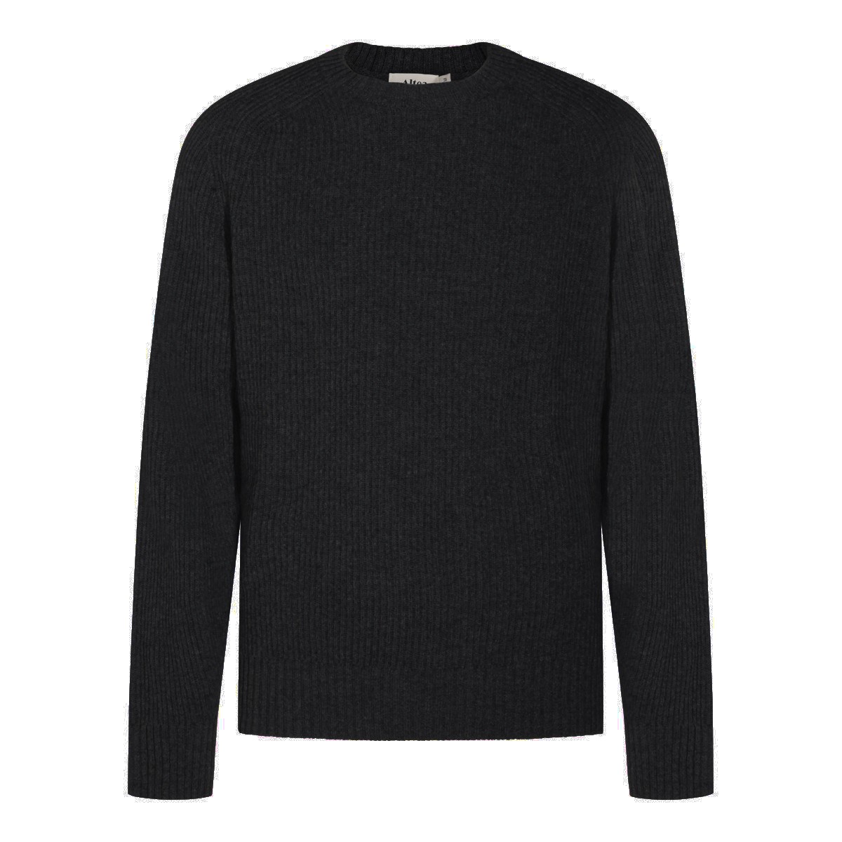 BLACK VIRGIN WOOL SWEATER