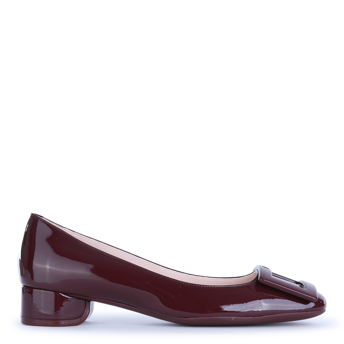 DEEP BORDEAUX VYNIL ROUNDY FLATS