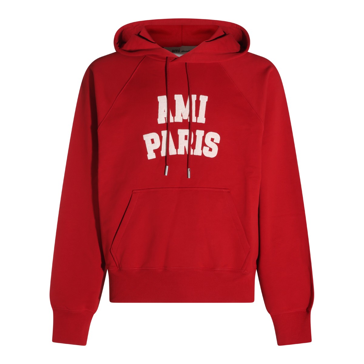 RED COTTON SWEATSHIRT