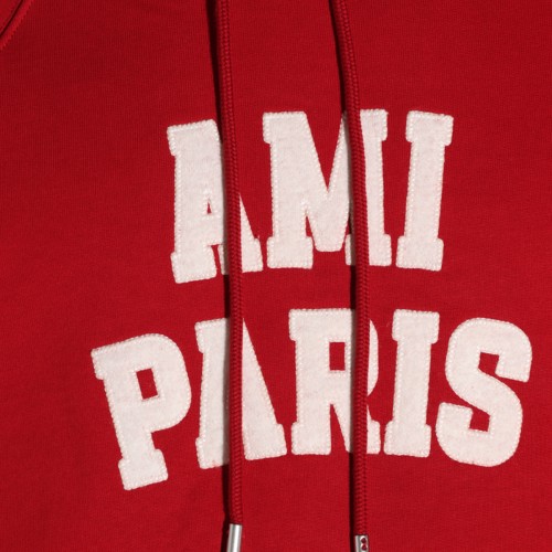RED COTTON SWEATSHIRT