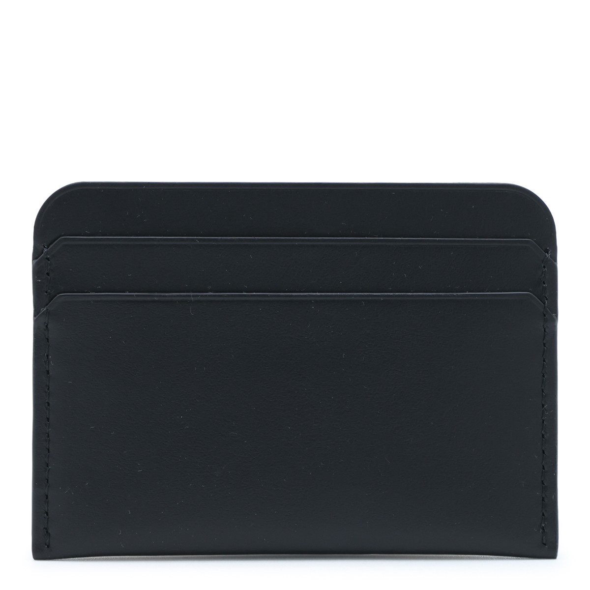 BLACK LEATHER CARD HOLDER
