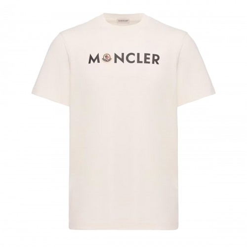 WHITE COTTON T-SHIRT