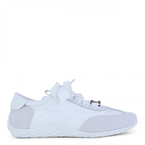 WHITE LEATHER SNEAKERS
