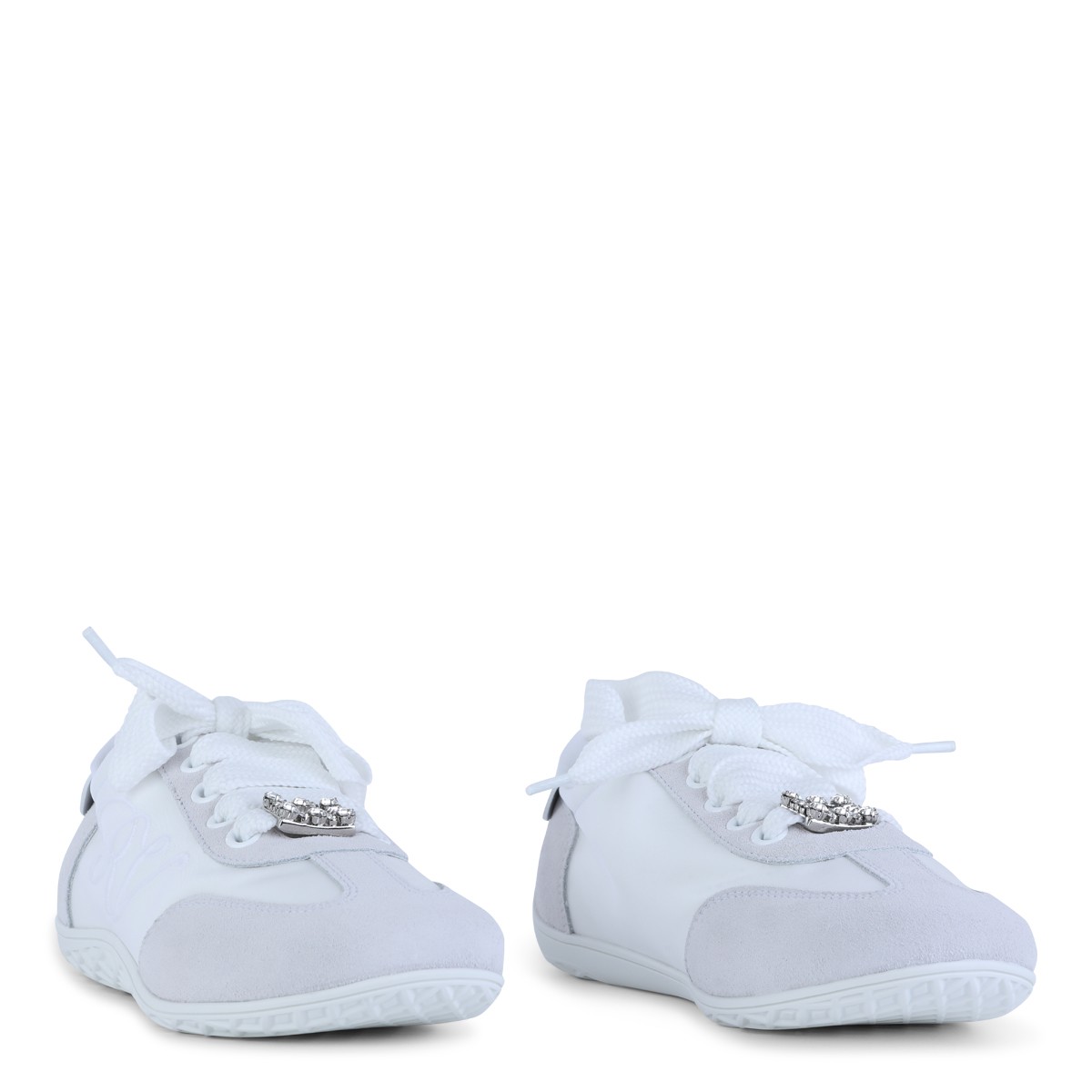 WHITE LEATHER SNEAKERS