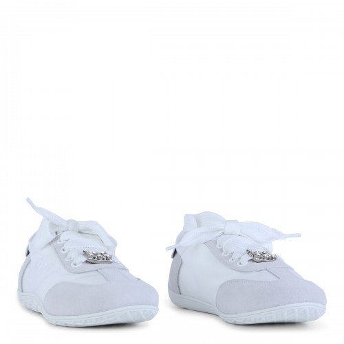 WHITE LEATHER SNEAKERS