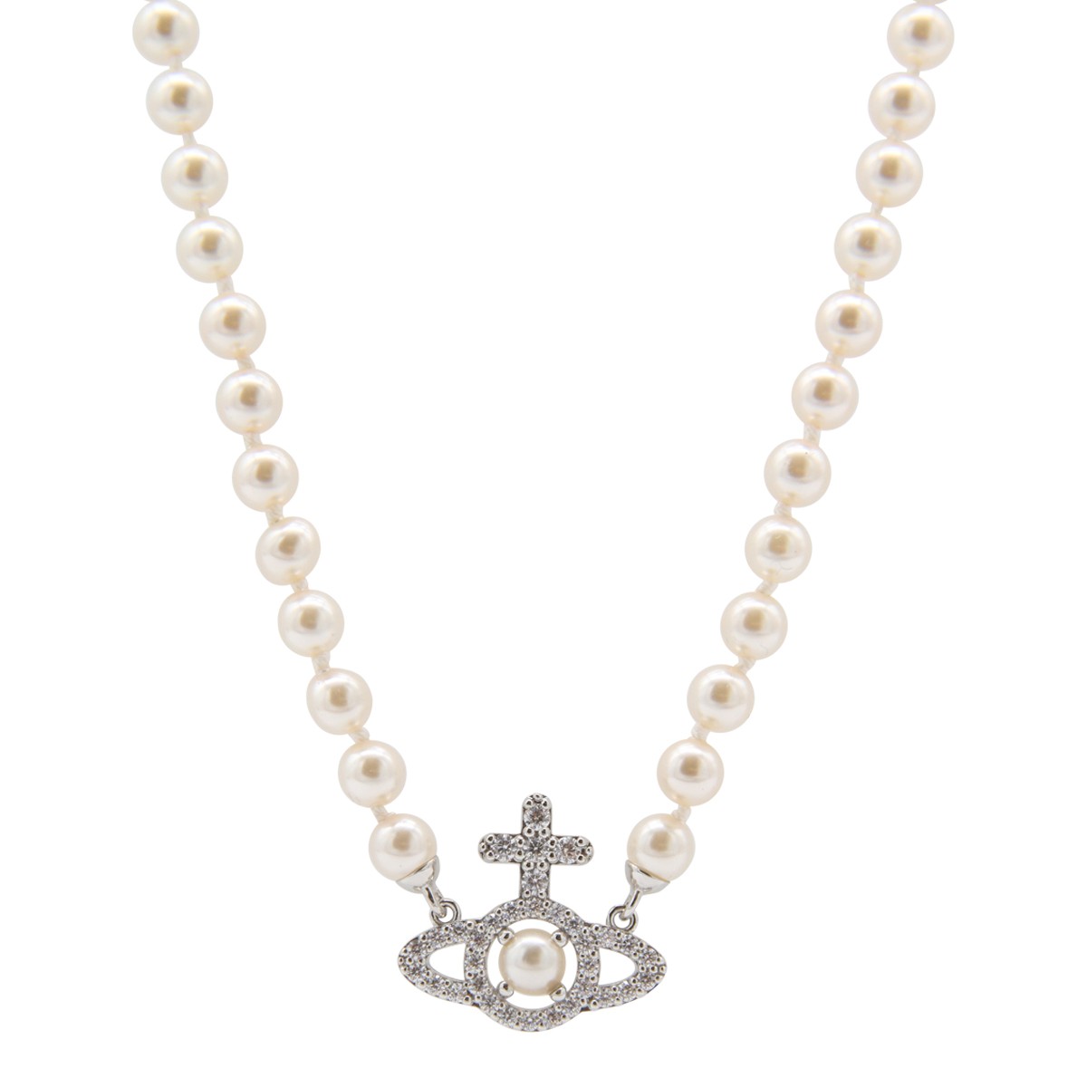 PEARL METAL NECKLACE