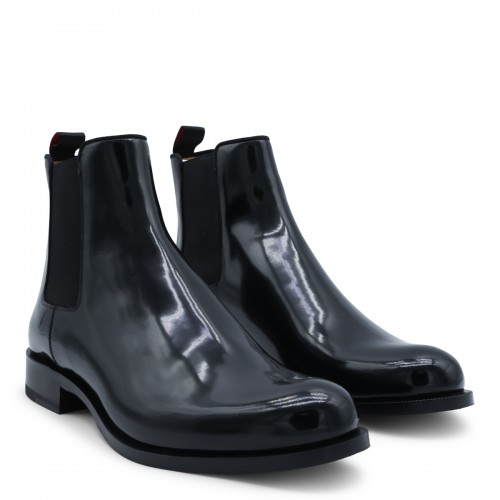 BLACK LEATHER BOOTS 2