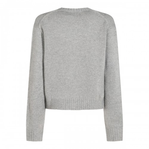 GREY WOOL KNITWEAR 2