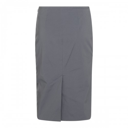 GREY COTTON SKIRT 2