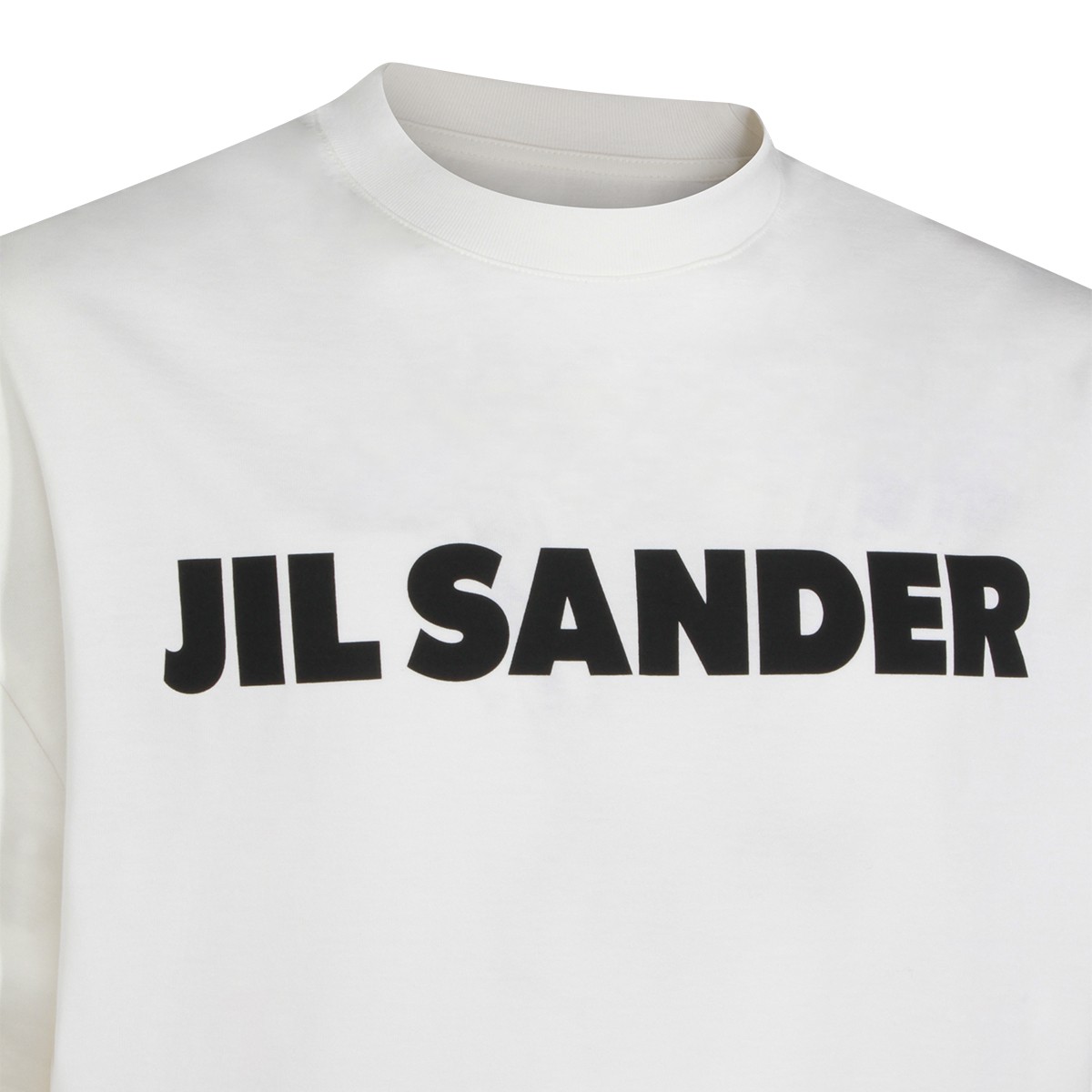 WHITE COTTON T-SHIRT