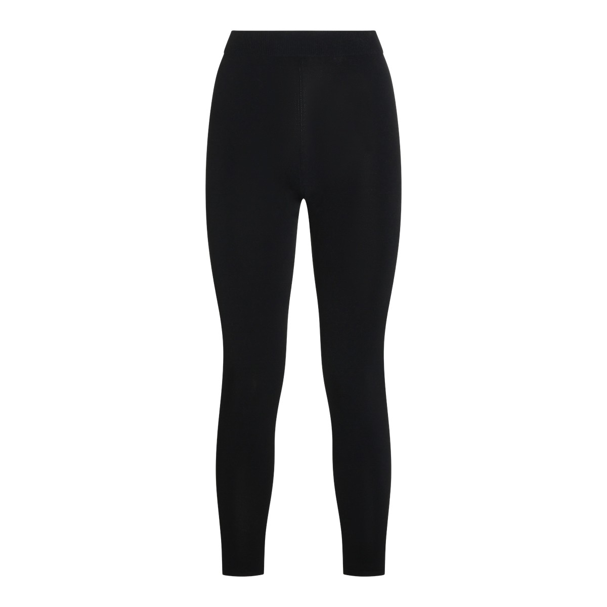 BLACK VISCOSE PANTS