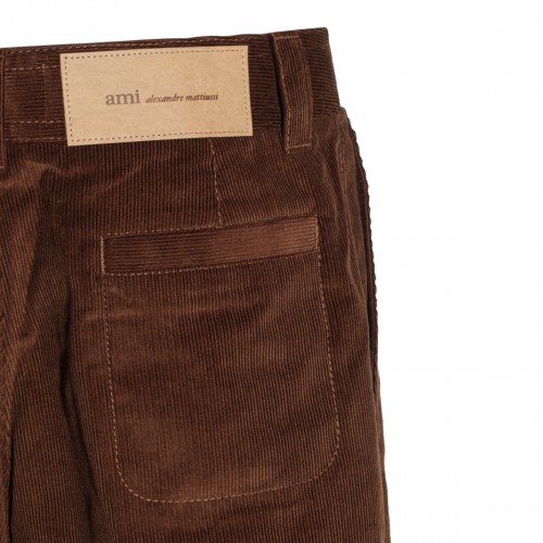 BROWN COTTON PANT