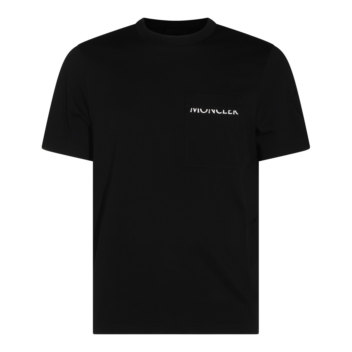 BLACK COTTON T-SHIRT
