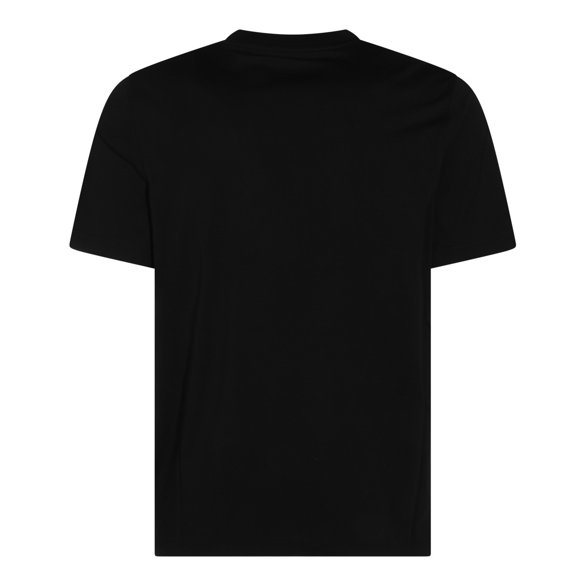 BLACK COTTON T-SHIRT