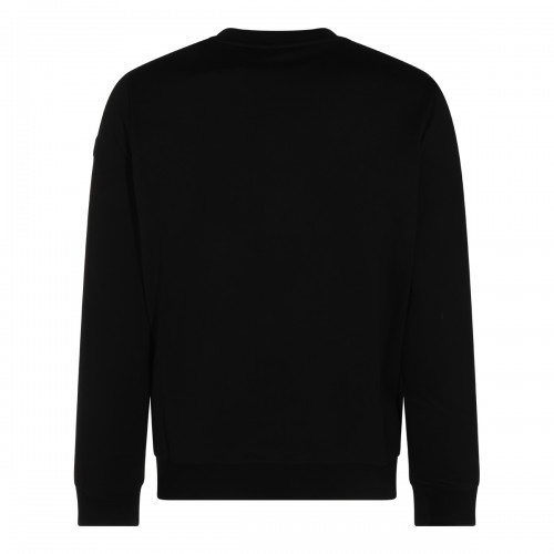 BLACK COTTON SWEATSHIRT 2