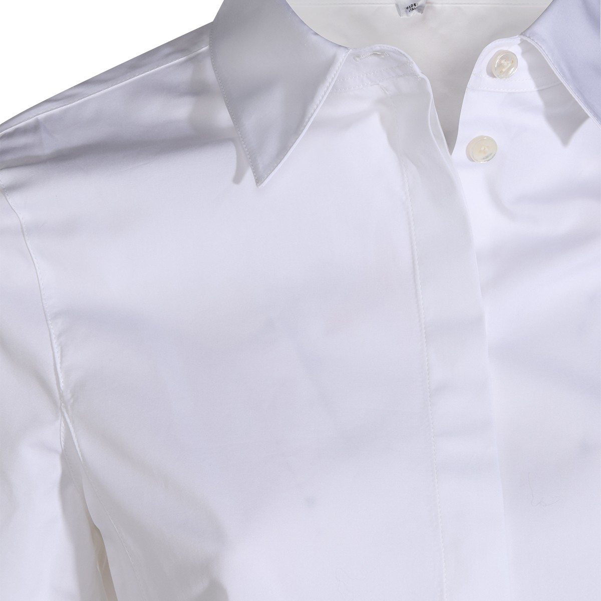 WHITE COTTON SHIRT