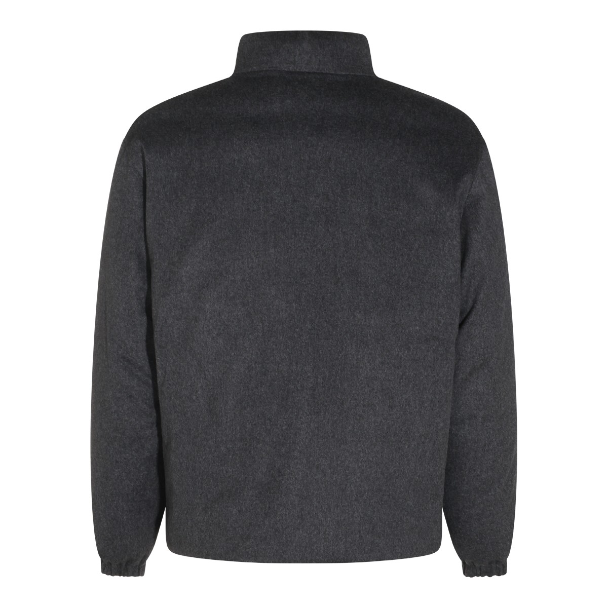ASPHALT WOOL CASUAL JACKET