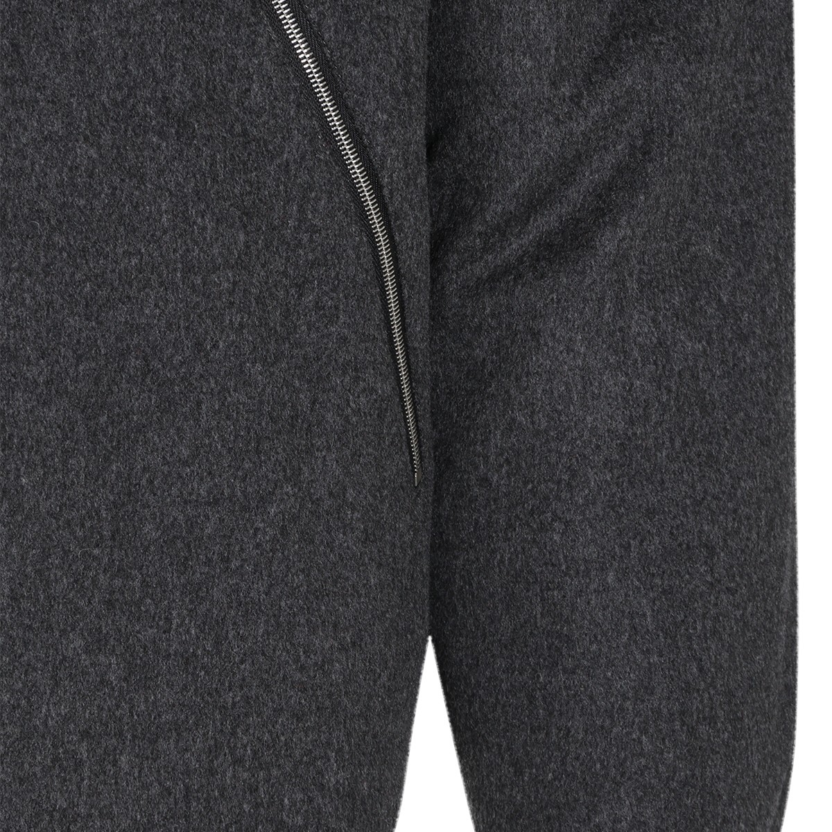 ASPHALT WOOL CASUAL JACKET