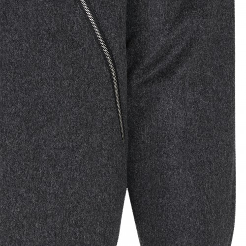 ASPHALT WOOL CASUAL JACKET