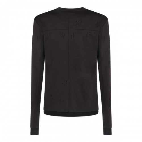 COLD BROWN COTTON T-SHIRT