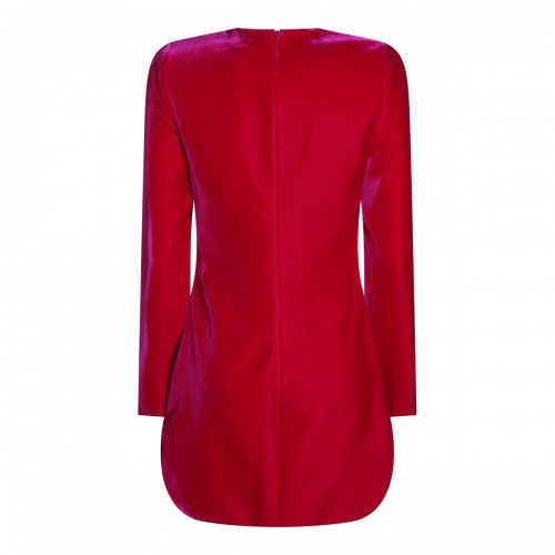 BOUGANVILLEA RED SHORT DRESS 2