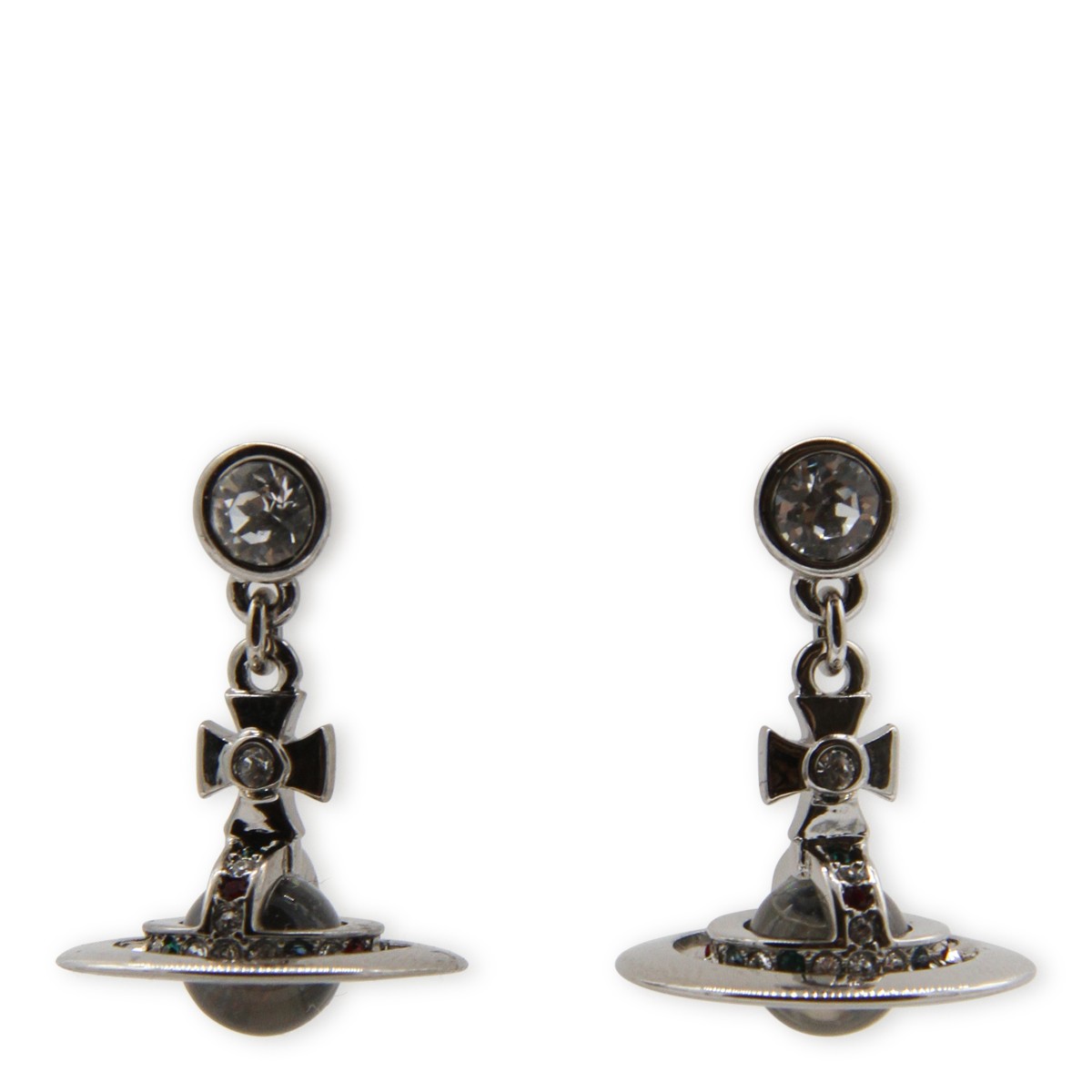 PLATINUM METAL EARRINGS